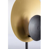 Veioza metal auriu negru Design 30x17.5x46 cm