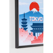 Tablou decorativ canvas Tokyo 40x3.2x50 cm