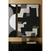 Lumanare in borcan aluminiu auriu Lathe Ø16,5x8h