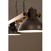 Lustra lemn metal Odessa 82x140 cm
