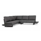 Set 2 canapele gri antracit 172x87x80 cm, 253x87x80 cm
