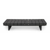 Masuta aluminiu gri antracit Infinity 126x73.5x24 cm