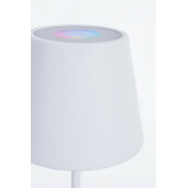 Veioza metal alb cu led Etna 12x38 cm