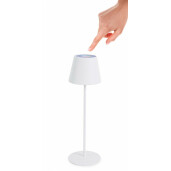 Veioza metal alb cu led Etna 12x38 cm