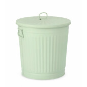 Cos gunoi zinc verde London 29.5x25x31 cm