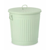 Cos gunoi zinc verde London 36x30x37 cm