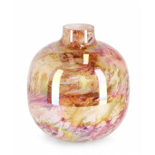 Vaza flori sticla multicolora Marala 20x23 cm