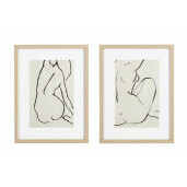 Set 2 tablouri Refined 30x2x40 cm (x2)