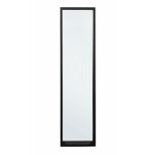 Oglinda perete lemn negru Tiziano 32x5x122 cm