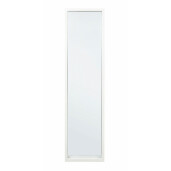 Oglinda perete lemn alb Tiziano 32x5x122 cm