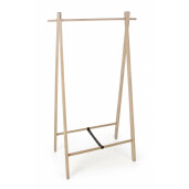 Suport haine lemn natur Daiki 89x52x151 cm