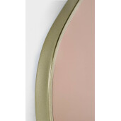 Oglinda perete bronz auriu 40x1.5x50 cm