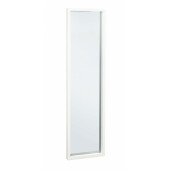 Oglinda perete lemn alb Tiziano 32x5x122 cm