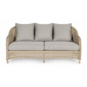 Canapea ratan artificial Aditya 175x82x83 cm