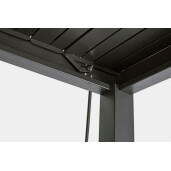 Pavilion gradina gri antracit Ocean 600x360x250 cm