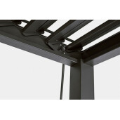 Pavilion gradina gri antracit Ocean 720x360x250 cm