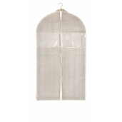 Husa depozitare haine textil bej Tidy 60x10x108 cm
