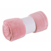 Patura poliester roz Penelope 130x160 cm