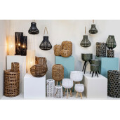 Set 2 felinare iarba mare Eldoret 29x74 cm