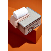 Cutie depozitare gri Tidy 30x30x16 cm