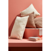 Set 4 perne decorative poliester ivoire Stephan 40x60 cm