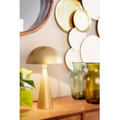 Veioza otel auriu Modern 22x36.5 cm