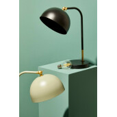 Veioza metal negru Glasgow 32.5x20x41 cm