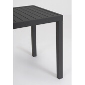 Masa aluminiu gri antracit Hilde 150x80x75 cm
