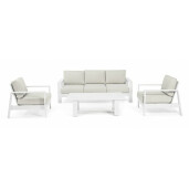 Set mobilier gradina 4 piese Baltic 206x85.5x83 cm