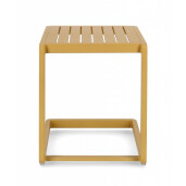 Masuta aluminiu galben Konnor 40x40x45 cm