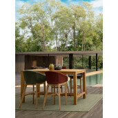 Covor textil verde 200x1.1x300 cm