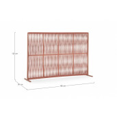 Paravan decorativ multicolor Sierra 180x30x120 cm