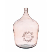 Vaza flori sticla roz 36.5x56 cm