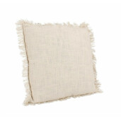 Set 5 perne decorative textil bej Simpathy 45x45 cm
