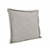 Perna decorativa textil gri 45x45 cm