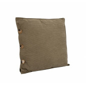 Set 2 perne decorative textil verde olive Ellis 45x45 cm