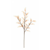 Set 3 plante artificiale roz 38x80 cm