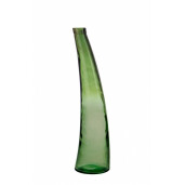 Vaza flori sticla verde Loopy 20x80 cm