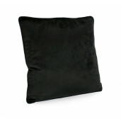 Set 4 perne catifea neagra Artemis 50x50 cm