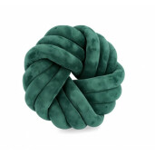 Set 4 perne decorative textil verde Entwine 38x10 cm