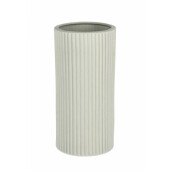 Set 6 vaze flori portelan gri 12.5x26 cm