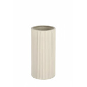 Set 12 vaze flori portelan ivoire 10x20.2 cm