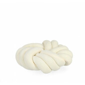 Set 4 perne decorative textil ivoire Entwine 38x10 cm