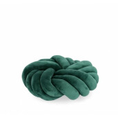 Set 4 perne decorative textil verde Entwine 38x10 cm