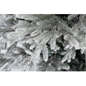 Brad artificial verde cu zapada 4278 ramuri Denali 145x210 cm