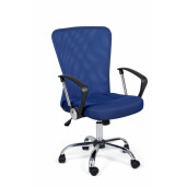 Scaun birou albastru Brisbane 57.5x57.5x96 cm