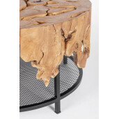 Masuta lemn metal Grenada 80x45 cm