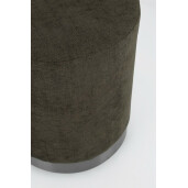 Taburet textil maro otel gri Ernestine 35x42 cm