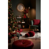 Perna podea catifea bordo Artemis 90 cm