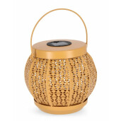 Lampa solara otel galben Samir 20x20 cm